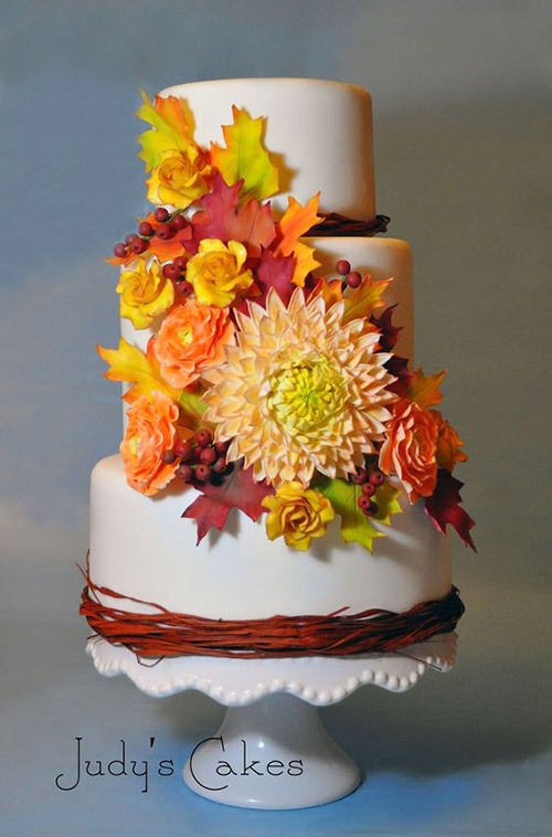 Красивые свадебные торты фото 18